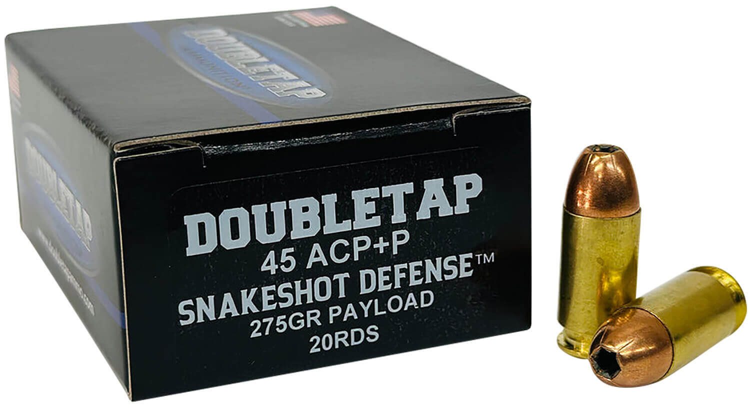 DoubleTap Ammunition 45ASS20 Snake Shot 45ACP 20 Per Box/50 Case - Image 2