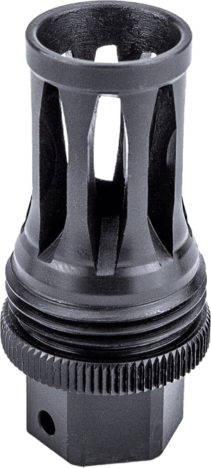Kgm Suppressors A-QD-FH-S-3M Quick Detach Flash Hider Black Nitride Steel 3/4"x24 Threads
