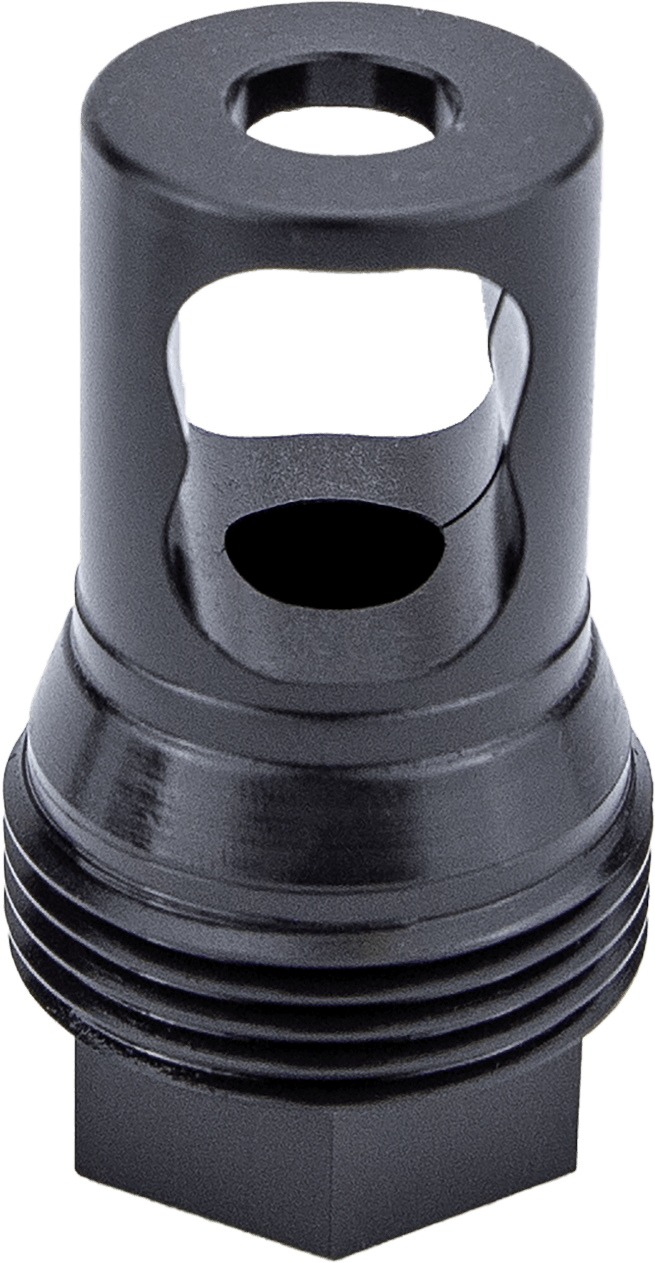 Kgm Suppressors A-TMB50-S-4 R50T Taper Muzzle Brake Black Nitride Steel M25x1.5 Threads