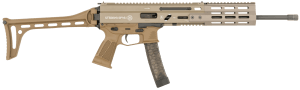 Global Ordnance LLC 810091157930 Grand Power Stribog SP9A1 9mm Luger 30+1 16" Flat Dark Earth