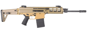 B&T Firearms BT-361662-RIFLE-CT APC Pro 308 Win/7.62x51mm 25+1 16.50" 16" Black Threaded Barrel  Coyote Brown Hard Coat Anodized Picatinny Rail Aluminum Receiver  M-LOK Handguard  Adj Folding Telescoping Synthetic Stock  AR-Style Vertical Grip  Ambidextro
