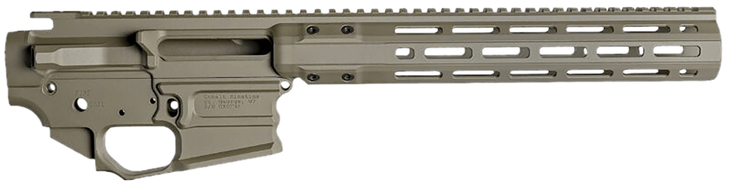 Cobalt Kinetics CKPROURG98SFDE CK-Pro Urg Aluminum Flat Dark Earth Cerakote Receiver