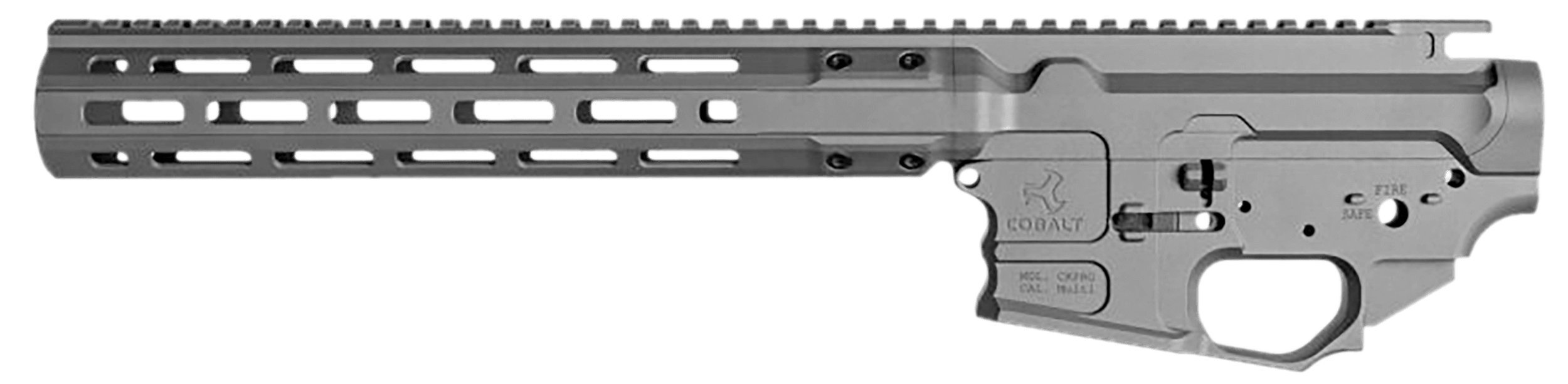Cobalt Kinetics CKPROURG13SBLK CK-Pro Urg Aluminum Black Cerakote Receiver