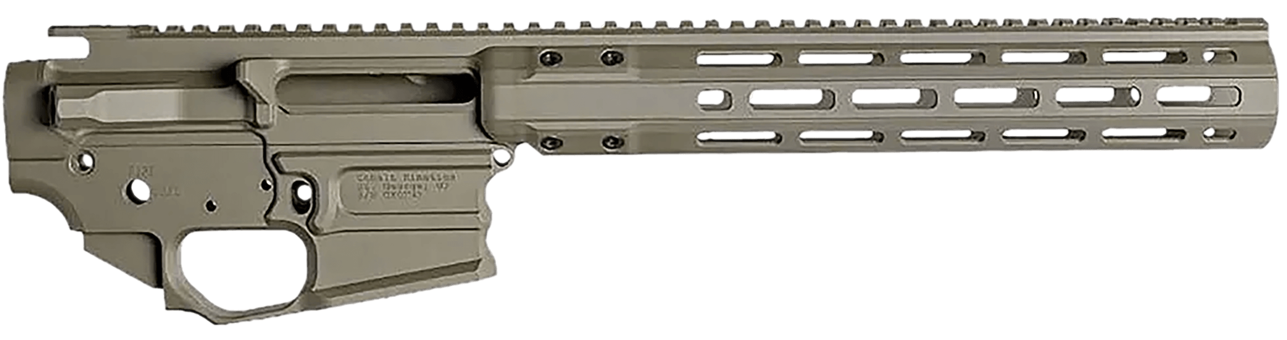 Cobalt Kinetics CKPROURG16SFDE CK-Pro Urg Aluminum Flat Dark Earth Cerakote Receiver
