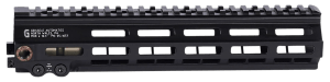 Geissele Automatics 051657B Super Modular Rail MK8 Black Aluminum 10.50" Long