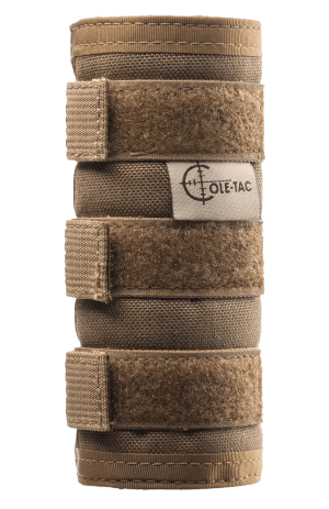 Cole-tac HTP102 HTP Suppressor Cover Fits 6" Long Coyote Brown