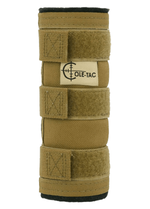 Cole-tac MP102 Metal Python Suppressor Cover Fits 6" Long Coyote Brown