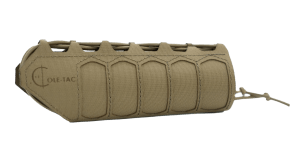 Cole-tac HG102 SD Handguard Wrap No Slots Coyote Brown Squadron 6.5" Long
