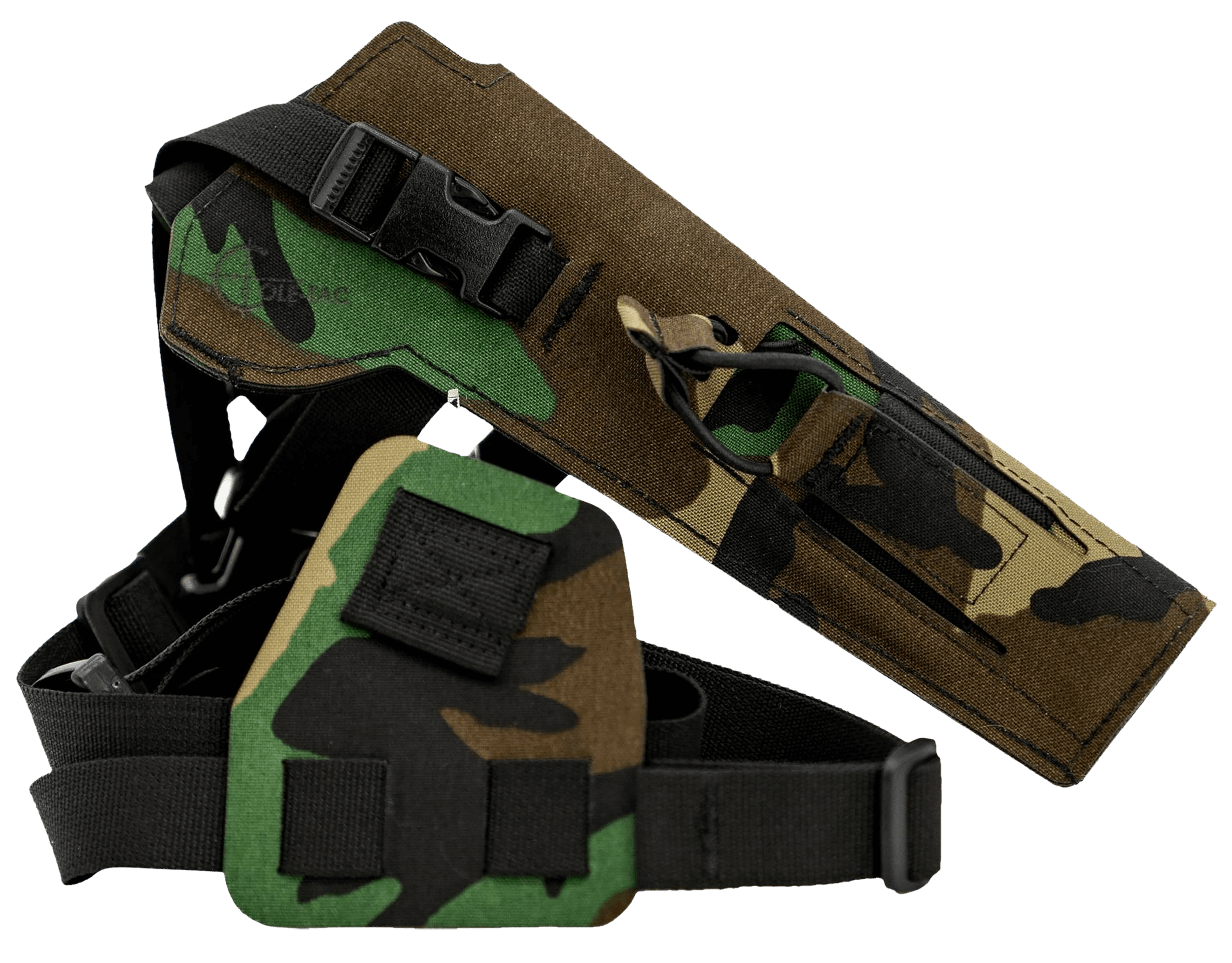 Cole-tac VW106 Varmint Wrangler Pistol Holder M81 Woodland Right Hand