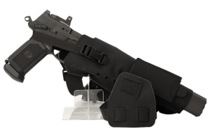 Cole-tac VWX102 Varmint Wrangler XL Pistol Holder Chest Black Left Hand