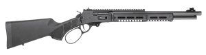 Smith & Wesson 14453 Stealth Hunter 45-70 Gov 5+1 16.50" Black Armornite Threaded Barrel  Black Armornite Stainless Steel Receiver w/Picatinny Rail  M-LOK Forend  Black Fixed Synthetic Stock