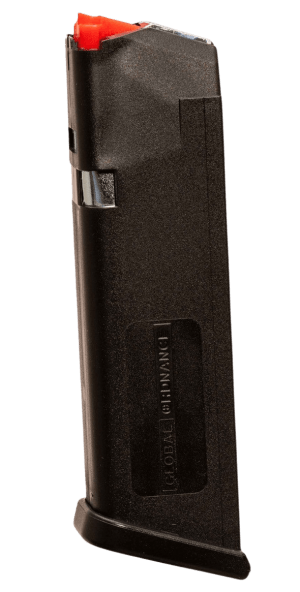 Global Ordnance LLC 197892029070 Global Ordnance  Black 17rd 9mm Luger Glock Style