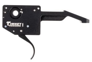 Timney Triggers 641C Featherweight Single-Stage Curved Trigger with 3 lbs Draw Weight for Ruger American