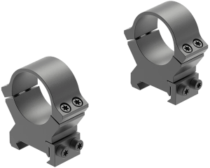 Leupold 174082 PRW2 Cross-Slot Matte Black 1" High