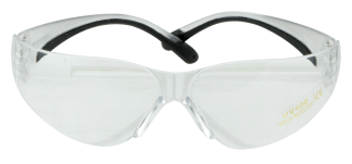 Walker's GWPYWSGCLR Sport Glasses Clearview Youth Clear Lens Polycarbonate Clear Frame