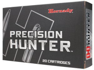 Hornady 80636 Precision Hunter 7mmRemMag 162gr Extremely Low Drag eXpanding 20rd Box