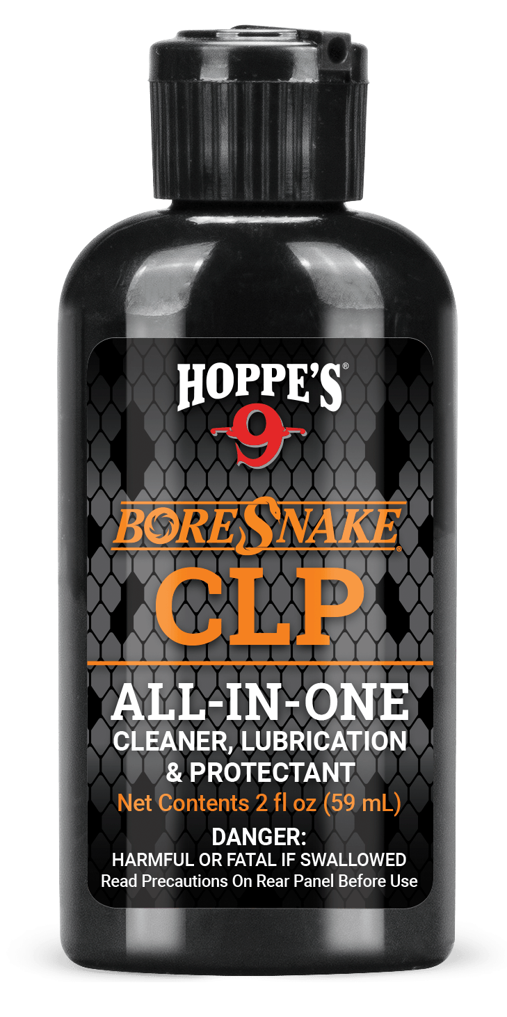 Hoppe's HSO BoreSnake Oil CLP Cleans Lubricates Prevents Rust Pinpoint Applicator 2 oz. Squeeze Bottle
