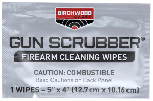 Birchwood Casey 33312 Gun Scrubber Take Alongs 12 Individual Wipes Per Pack