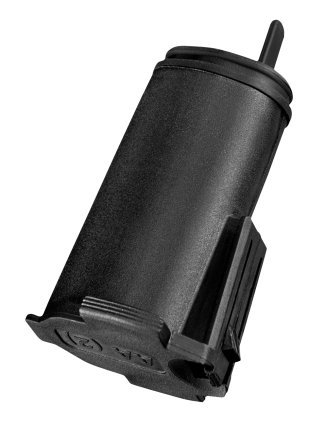 Magpul MAG056BLK MIAD/MOE Battery Storage AR10/AR15/M4/M16/M110/SR25 Black Polymer