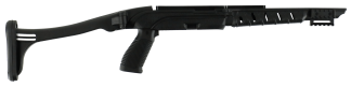 ProMag PM278 Tactical Folding Stock  Black Synthetic with Pistol Grip for Remington 597