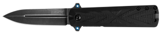 Kershaw 3960 Barstow 3" Folding Spear Point Plain Black Oxide Blackwash 8Cr13MoV SS Blade Black Glass-Filled Nylon Handle Includes Pocket Clip