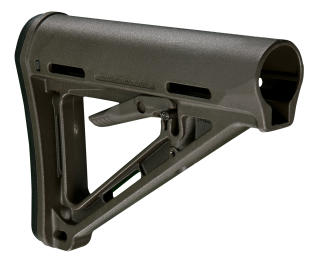 Magpul MAG400ODG MOE Carbine Stock OD Green Synthetic for AR-15 M16 M4 with Mil-Spec Tube (Tube Not Included)