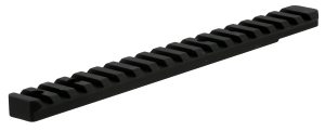 Talley POO252714 Tikka T3 Picatinny Rail Black Anodized Short Action 0 MOA