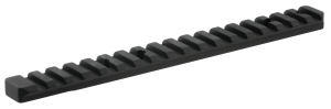 Talley POM252714 Tikka T3 Picatinny Rail Black Anodized Short Action 20 MOA