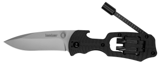 Kershaw 1920 Select Fire Folding 8Cr13MoV SS 7.60" Long Plain Blade Black Glass-Filled Nylon Handle