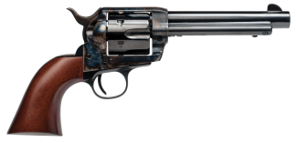 Cimarron PP411 Frontier Pre-War 1896-1940 45 Colt (LC) 6 Shot  5.50" Blued Steel Barrel  Blued Cylinder  Color Case Hardened Steel Frame  Walnut Grip  Exposed Hammer