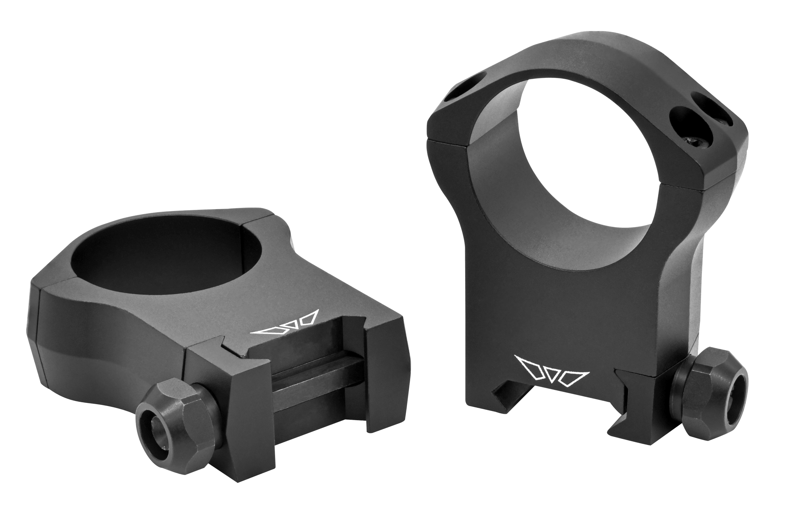 Warne 7217M Scope Rings Mountain Tech Matte Black 30mm Ultra High 0 MOA