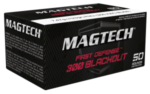 Magtech 300BLKB Tactical/Training  300 Blackout 123 gr Full Metal Jacket 50rd Box