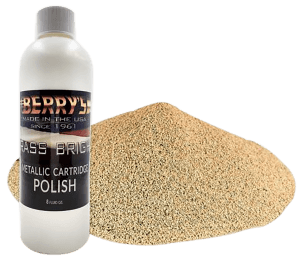 Berry's 73743 Brass Polishing Kit  8 oz. Bright Brass/ 6 lbs. Corn Polishing Media