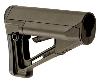 Magpul MAG470ODG STR Carbine Stock OD Green Synthetic for AR-15 M16 M4 with Mil-Spec Tube (Tube Not Included)