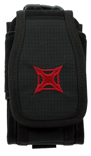 Vertx VTX5140BK Phone/Multi-Tool Pouch VTX 7" H x 4" W x 2" D Black Cordura w/Velcro Closing