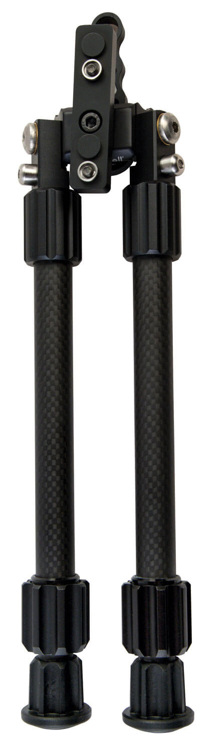 Caldwell 1081953 Accumax Premium M-Lok/Key Mod Bipod 6-9" Black Carbon Fiber - Image 4