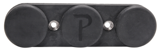 Pachmayr 03190 Gun Storage Magnet Pac-Mag Handguns/Rifles/Shotguns Overmolded Rubber Black