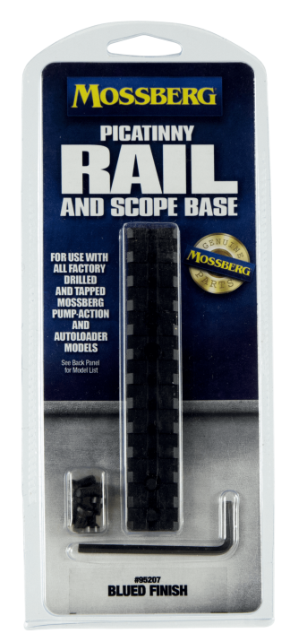 Mossberg 95207 Picatinny Rail/Scope Mount  Black