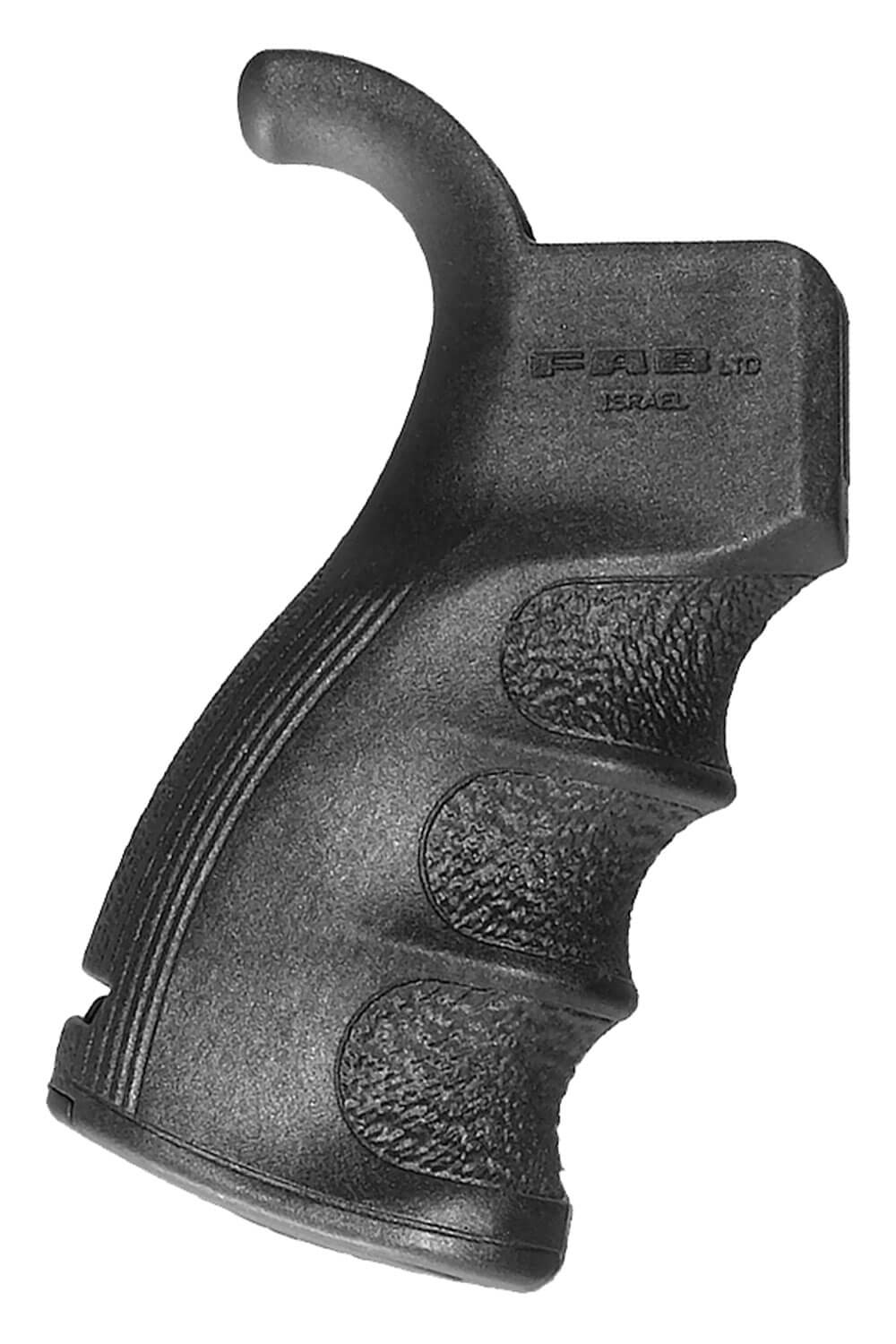 FAB Defense FXAG43B AG-43 Tactical Ergonomic Pistol Grip for AR-15/ M16/ M4 Black Polymer - Image 2