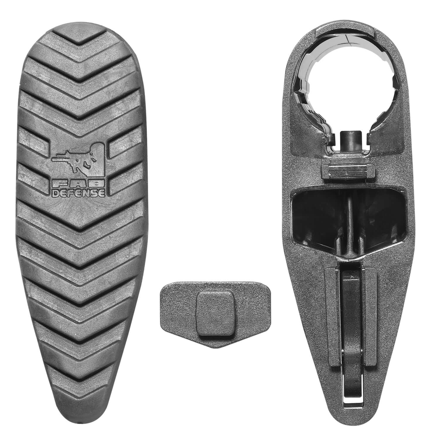 FAB Defense FXGLSHOCK GL-Shock Buttstock for M16/ M4 w/Anti-Rattle Mechanism Black Polymer - Image 3