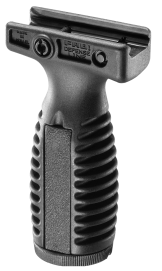 FAB Defense FXTAL4B TL-4 Tactical Vertical Foregrip Ergonomic & Ventilated w/Waterproof Anti Rattle Storage Compartment Black Fiberglass Reinforced Polymer
