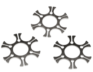 Ruger 90661 Moon Clip Full Ruger GP100 Match Champion 10mm Auto 6rd Stainless Steel 3 Per Pack