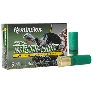 Remington Ammunition 28041 Premier Magnum Turkey High Velocity 12 Gauge 3.50" 2 oz 5 Shot 5 Per Box/ 20 Cs
