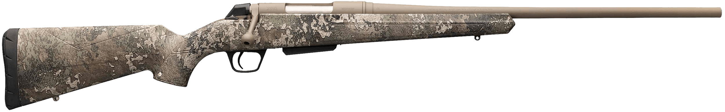 Winchester Repeating Arms 535741289 XPR Hunter Full Size 6.5 Creedmoor 3+1 22" Flat Dark Earth Perma-Cote Sporter Barrel Drilled & Tapped Steel Receiver TrueTimber Strata Fixed Synthetic Stock
