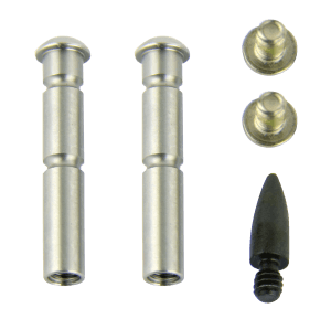 TacFire MAR108SS Anti-Walk Pin Set  Silver Stainless Steel AR-15