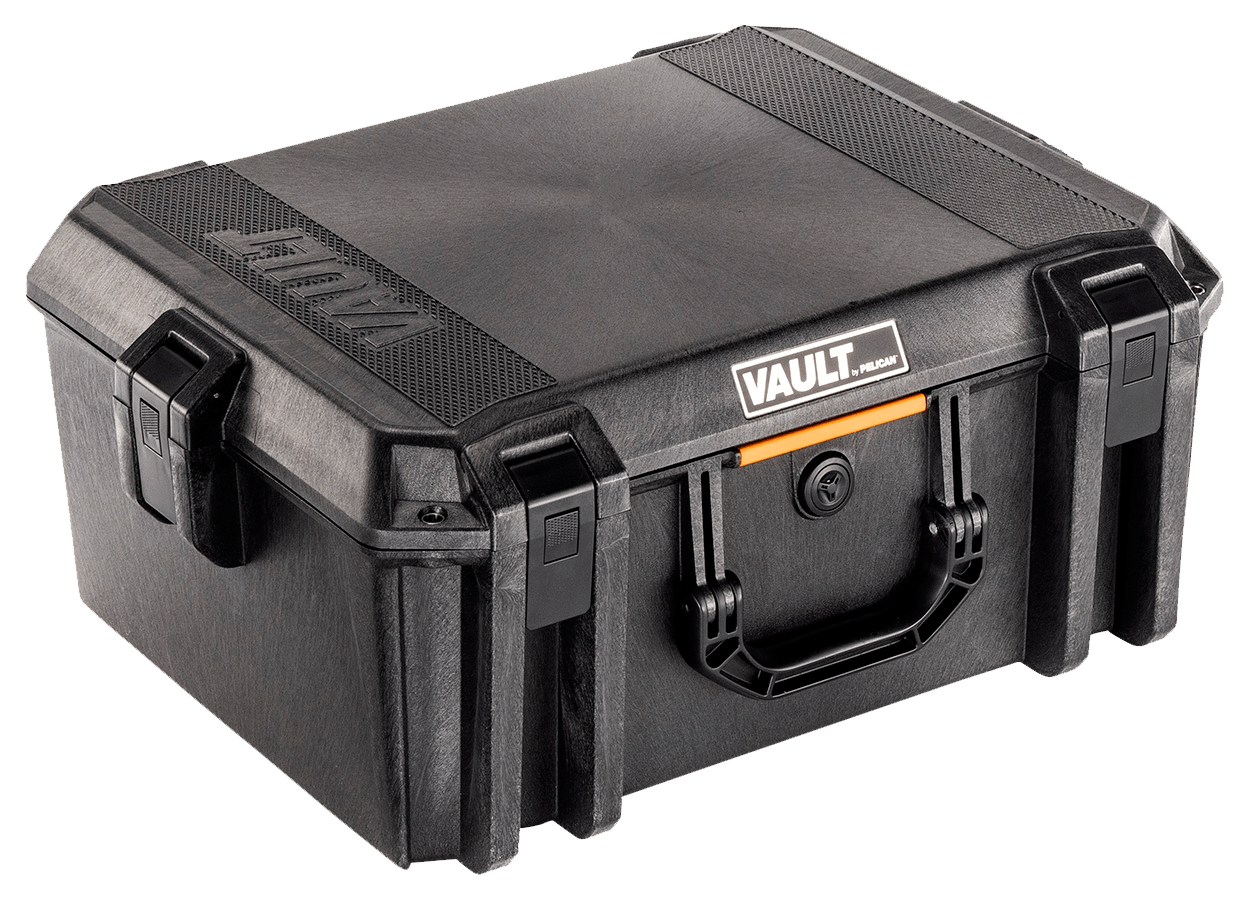 Pelican VCV550 Vault Equipment Case Black 22" Interior 19" L x 14" W x 8.50" D Polymer