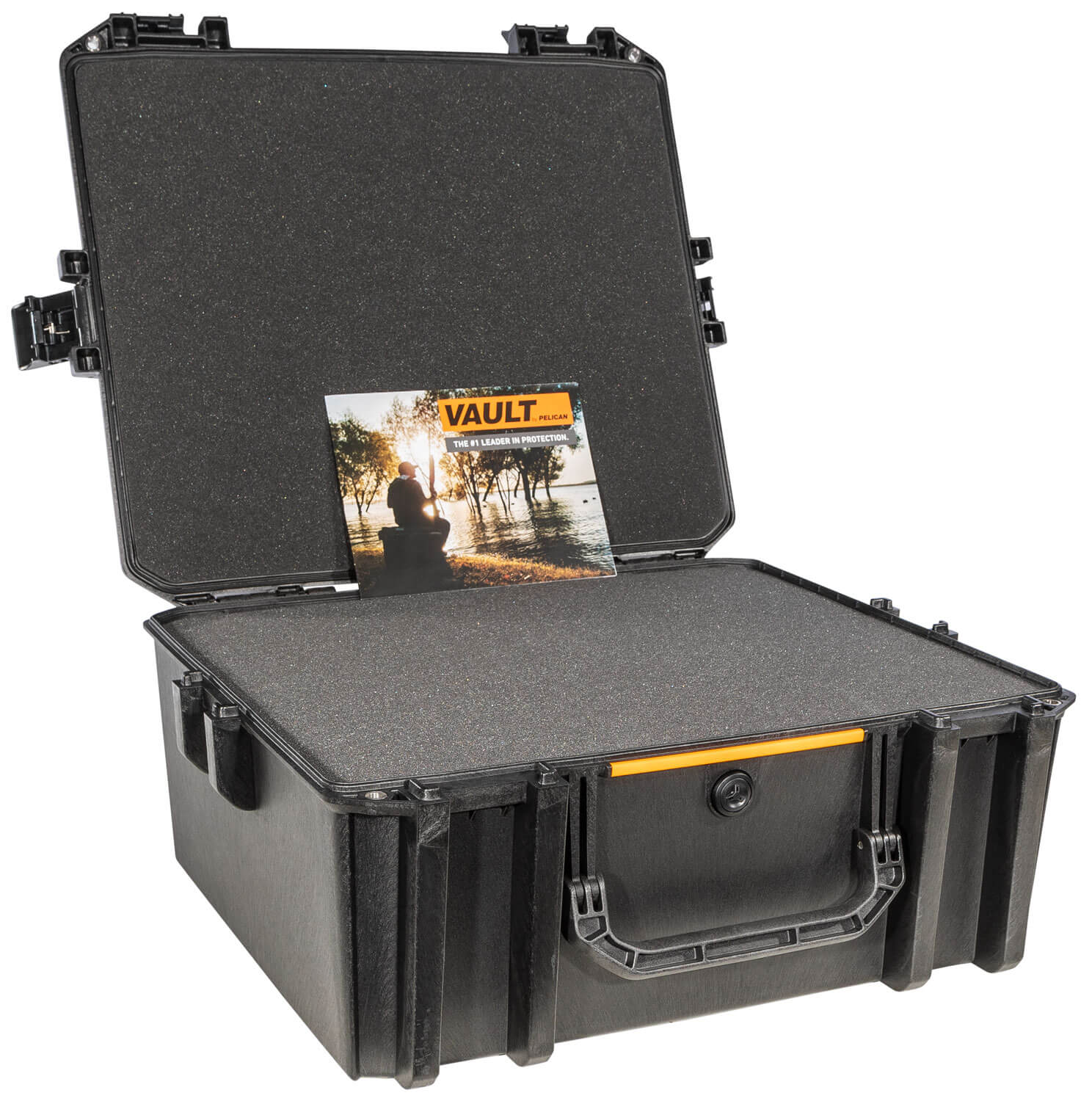 Pelican VCV600 Vault Equipment Case Black 24" Interior 21" x L x 17" W x 9.50" D Polymer - Image 2