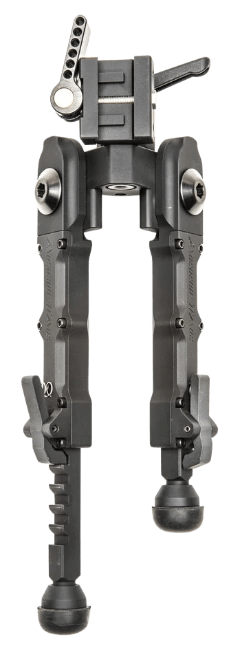 Accu-Tac BRBG200 BR-4 G2 Bipod 5.5"-8.25" Adjustment Black Hardcoat Anodized 6061-T6 Aluminum