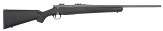 Mossberg 28069 Patriot Synthetic 25-06 Rem 5+1 22" Fluted Barrel w/Recessed Match Crown  Cerakote Stainless Steel  Spiral-Fluted Bolt  Synthetic Stock  Drop Box Magazine  Adjustable LBA Trigger