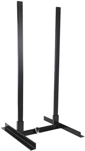Birchwood Casey 49025 Adjustable Target Stand Kit Black Steel 13"-25"